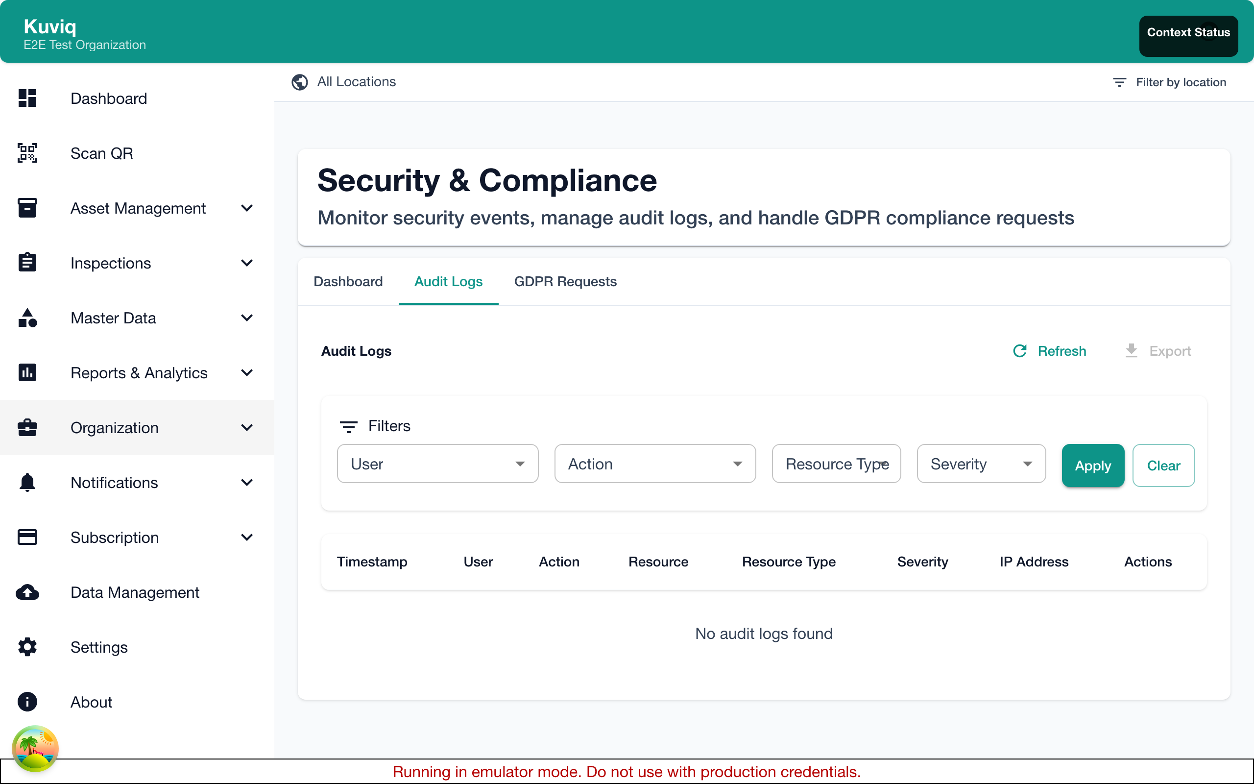 Audit Logs overview