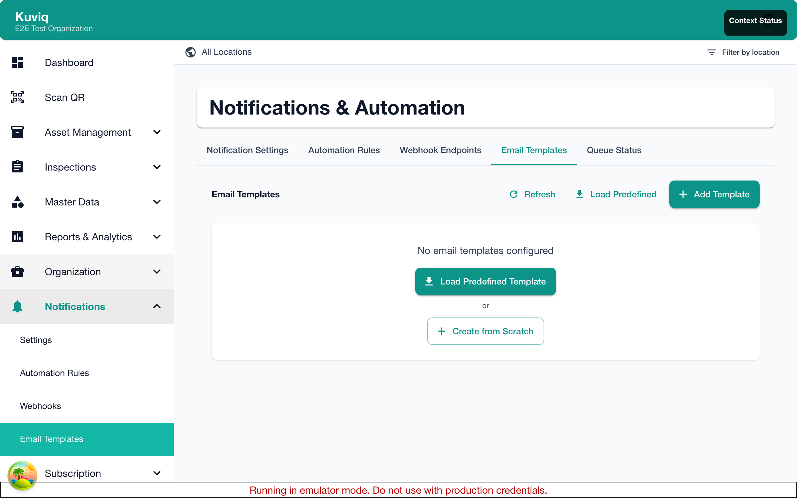 Email templates overview