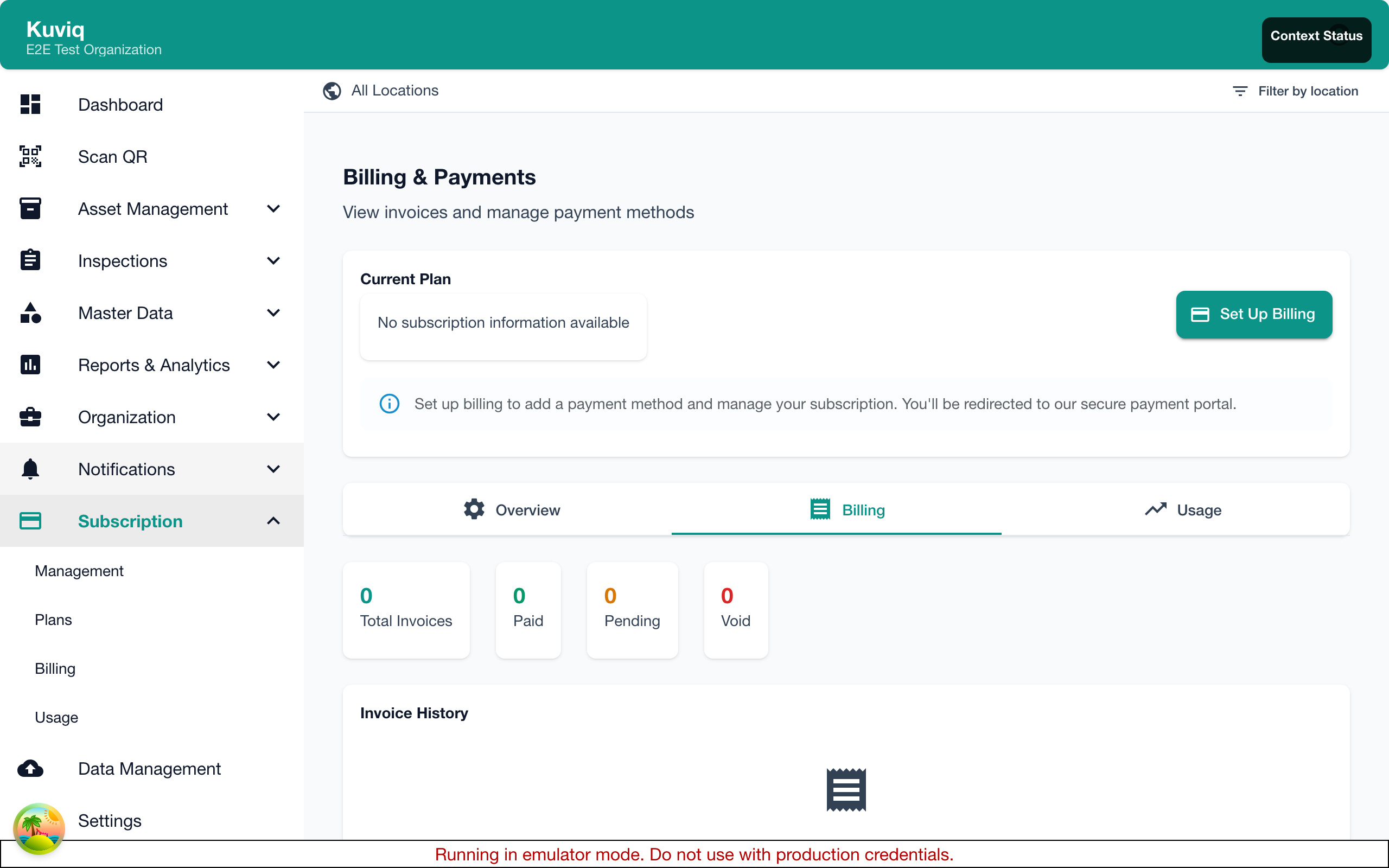 Subscription Billing