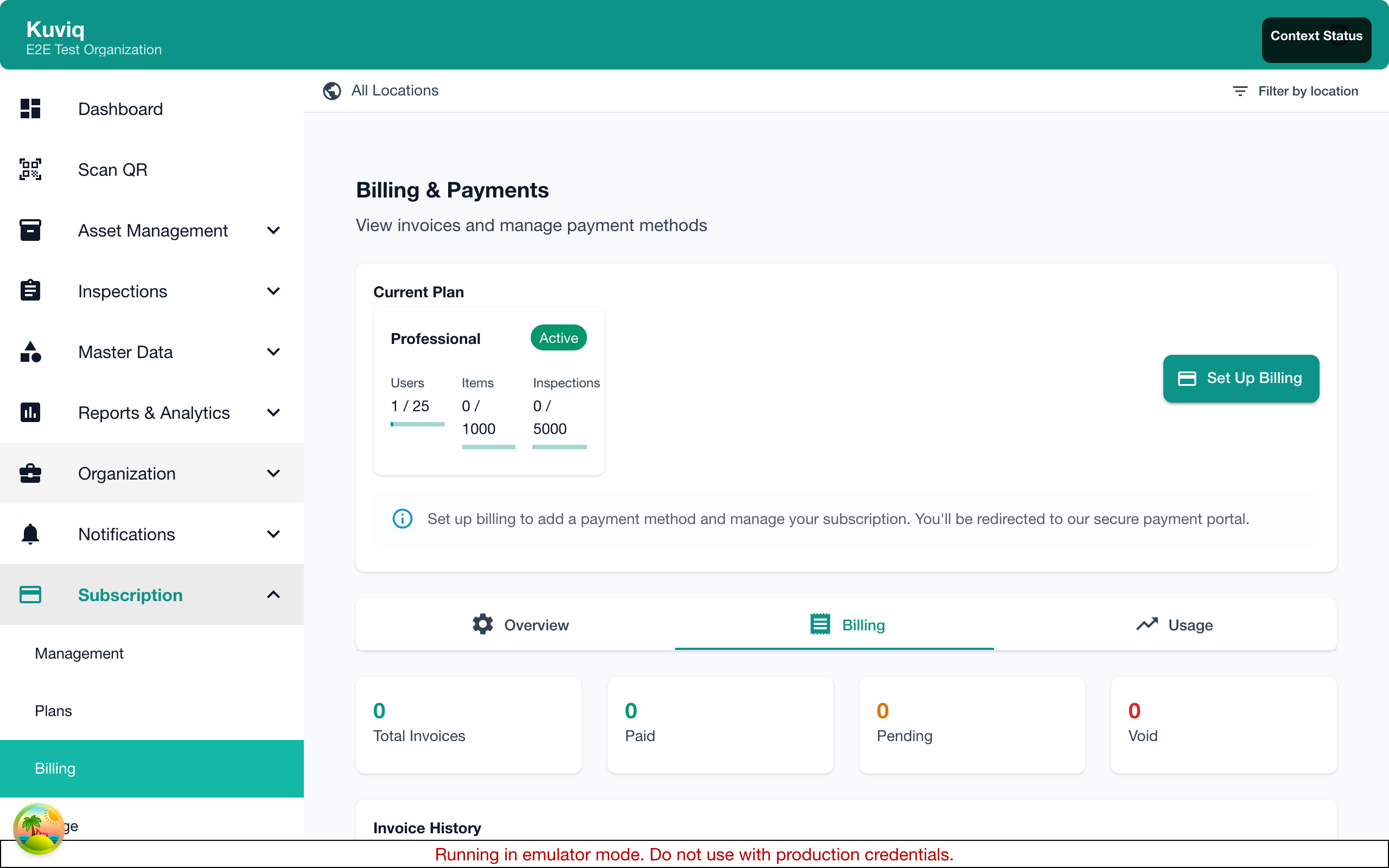 Subscription Billing