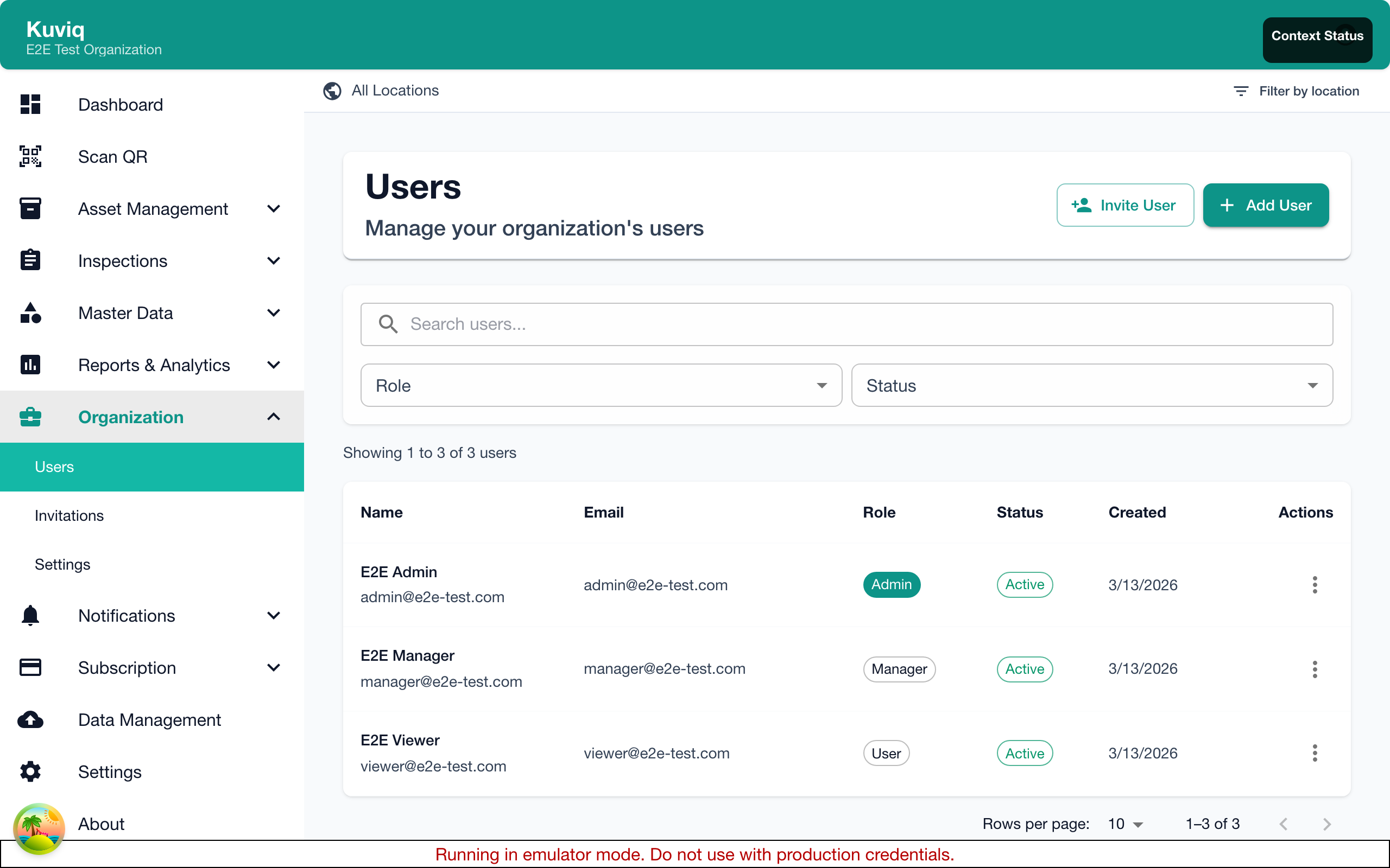 User Detail